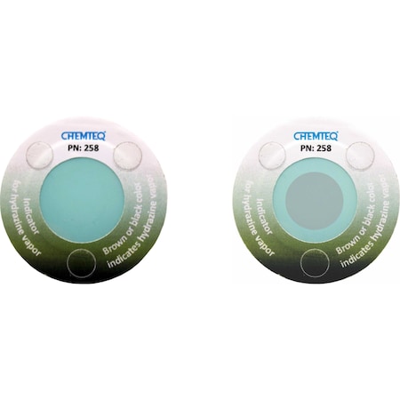 Chemteq Filter Change Indicator Sticker B  for Hydrazine Vapor, PK5 258